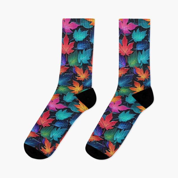 Artikelvorschau, Colorful Maple Leaf Pattern entworfen und verkauft von TheArtOfPat.