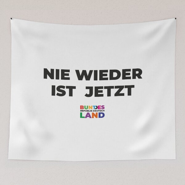 Item preview, Never again is now - Buntes Land2 designed and sold by Manfredine.