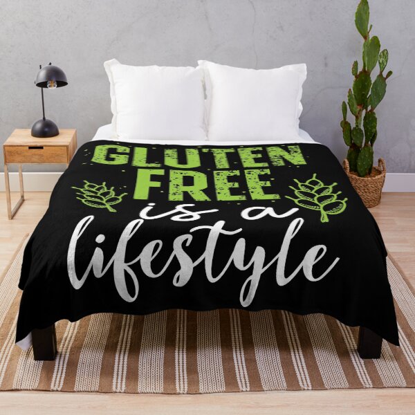 Item preview, "Gluten-free is a lifestyle" t shirt design designed and sold by MyGluteesFree77.