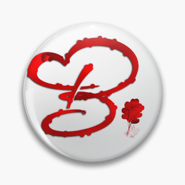 Item preview, Special For Valentine's Day - First Letter of Your Lover Name "B" designed and sold by KAEbrand.