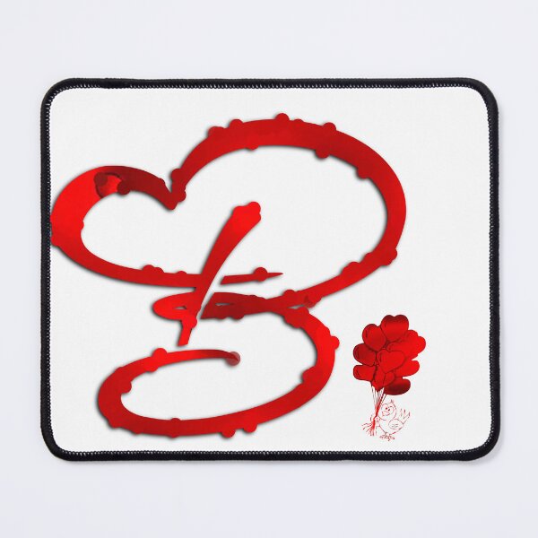 Item preview, Special For Valentine's Day - First Letter of Your Lover Name "B" designed and sold by KAEbrand.