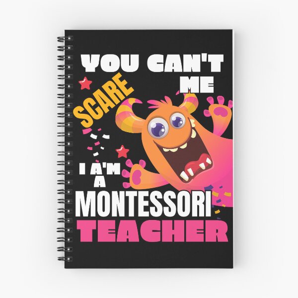 Item preview, Montessori Teacher, You Can't Scare Me I'm A Montessori Teacher designed and sold by TeyMank.