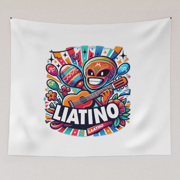 Item preview, LATINO RHYTHMS: CELEBRATE CULTURE WITH PRIDE TEE designed and sold by BlueGoldArt.