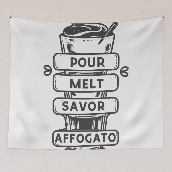 Item preview,  Affogato Love - Coffee and Gelato designed and sold by QuantaPixel.