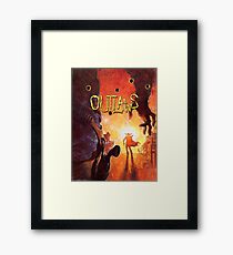 Outlaws (High Contrast) Framed Print