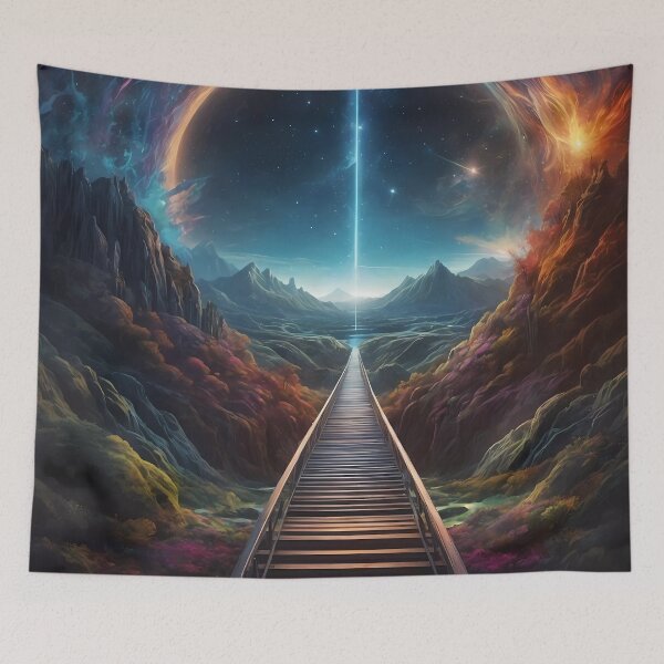 Item preview, Pathway Through the Cosmos: Bridge to Infinity designed and sold by Vitalka-uk.