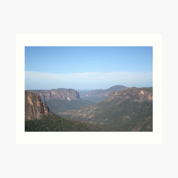 Majestic Grose Valley Art Print