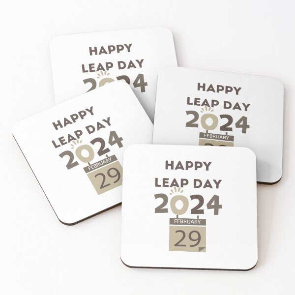 Item preview, Happy leap day 2024 designed and sold by ‪Anas Talbi‬‏.