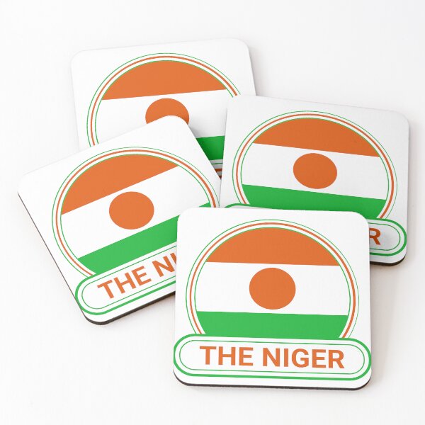 Item preview, The Niger Country Badge - The Niger Flag designed and sold by chrisrivait.