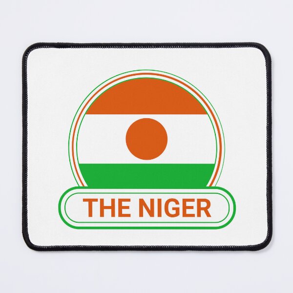 Item preview, The Niger Country Badge - The Niger Flag designed and sold by chrisrivait.
