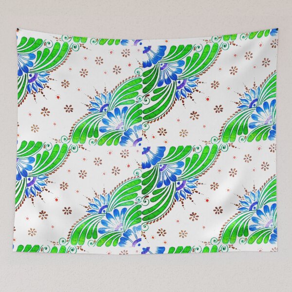 Item preview, leaves and flowers together designed and sold by TaarsDesigns.