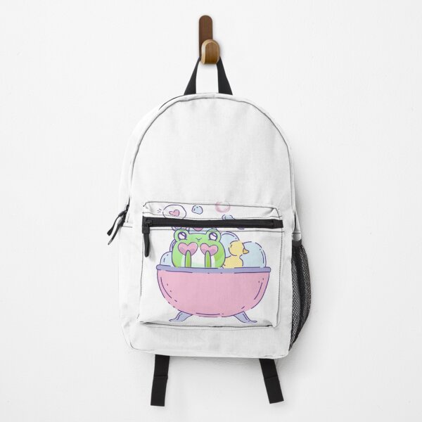 Item preview, Cute Pastel Frog Love in the Air designed and sold by CyberArtistOne.