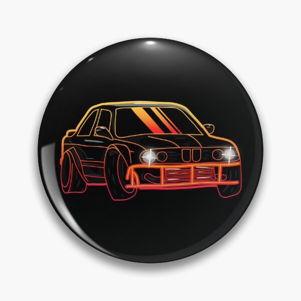 Aperçu de l'œuvre Vieux Drift Beemer Rouge créée et vendue par MonkiFlipp.