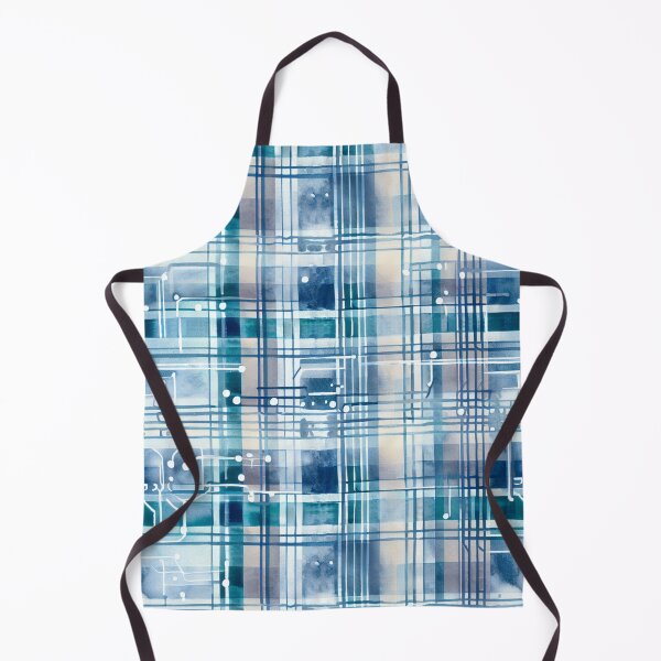 Item preview, Blue Plaid Watercolor designed and sold by Acts Of Paint.