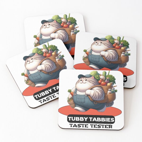 Item preview, Tubby Tabbies Taste Tester: Portly Cat Delight designed and sold by Hungry-Murphy.