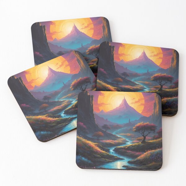 Item preview, Twilight Reverie: The Valley of the Crescent Moon designed and sold by Vitalka-uk.