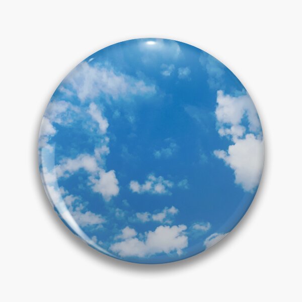 Item preview, Photograph of a blue sky with clouds designed and sold by mathilde3333.