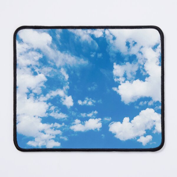 Item preview, Photograph of a blue sky with clouds designed and sold by mathilde3333.