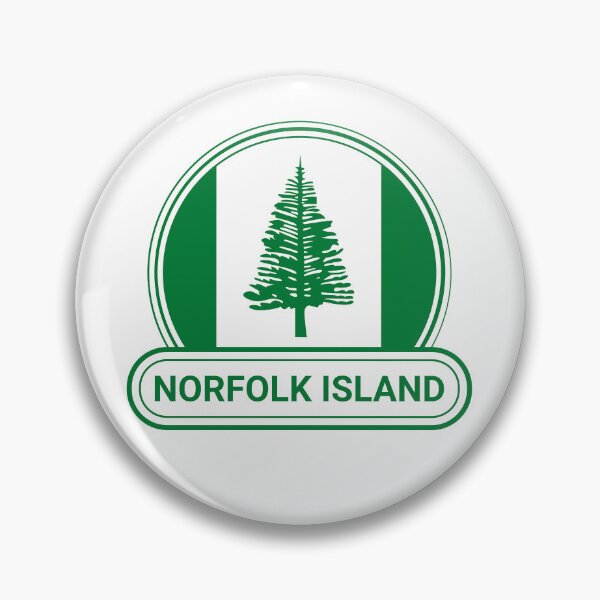 Item preview, Norfolk Island Country Badge - Norfolk Island Flag designed and sold by chrisrivait.