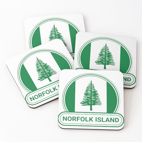 Item preview, Norfolk Island Country Badge - Norfolk Island Flag designed and sold by chrisrivait.