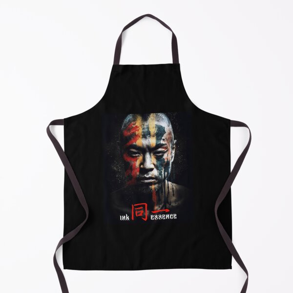 Item preview, Ink Essence - Japanese Aesthetic Surreal Kanji Symbol Painted Face Art 33 designed and sold by MadeByRobots.