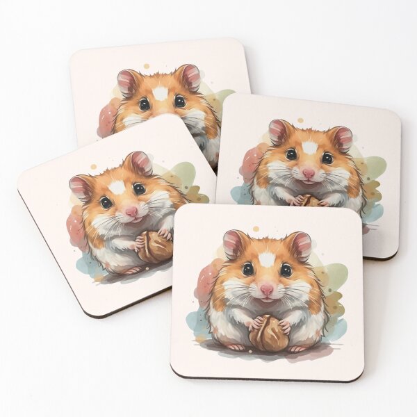Item preview, hamster designed and sold by MoxisWatercolor.