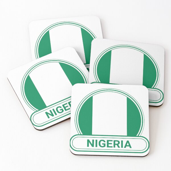 Item preview, Nigeria Country Badge - Nigeria Flag designed and sold by chrisrivait.