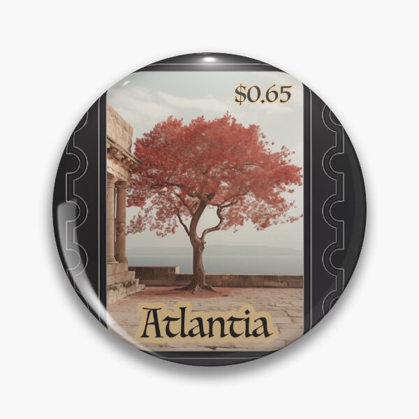 Item preview, Vintage Atlantia Stamp designed and sold by Celticrose721.
