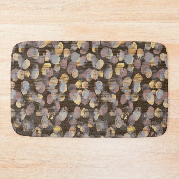 Item preview, Finger prints texture paper polka dots brown	 designed and sold by Alessandro Remo Mazzoni Remotextiles.