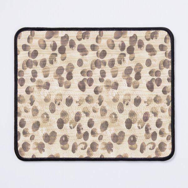 Item preview, Finger prints texture paper polka dots beige designed and sold by Alessandro Remo Mazzoni Remotextiles.