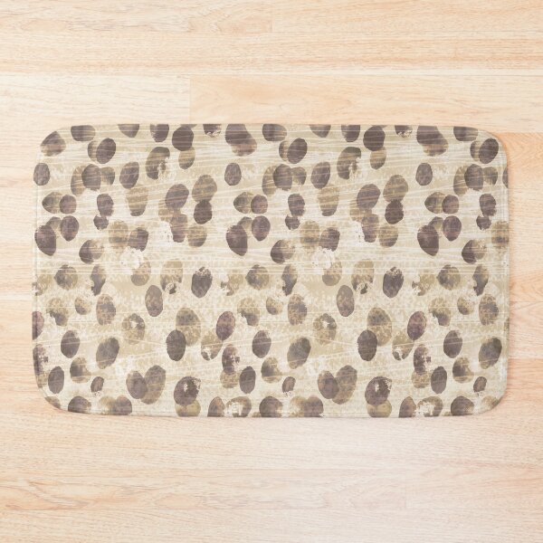 Item preview, Finger prints texture paper polka dots beige	 designed and sold by Alessandro Remo Mazzoni Remotextiles.