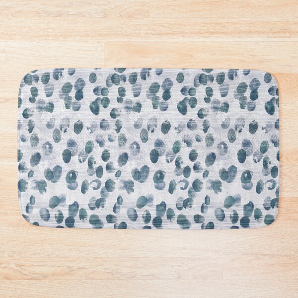 Item preview, Finger prints texture paper polka dots blue designed and sold by Alessandro Remo Mazzoni Remotextiles.