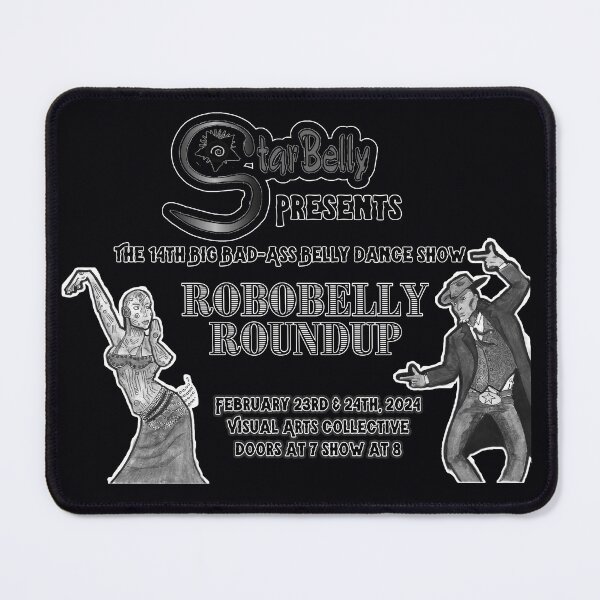 Item preview, RoboBelly RoundUp BW designed and sold by Starbelly208.