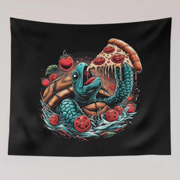 Item preview, Turtle Pizza Tomato Gift designed and sold by Pineapple-Tree.