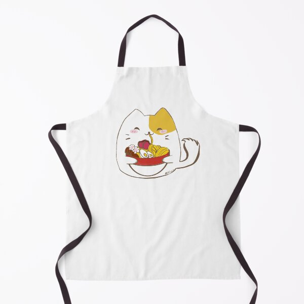 Item preview, Kawaii cat eating ramen sticker T-shirt designed and sold by Hiibo-o.