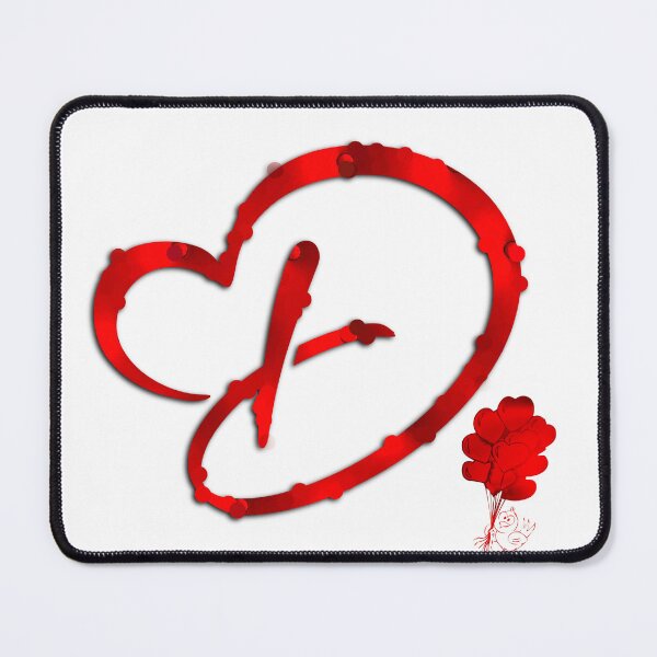 Item preview, Special For Valentine's Day - First Letter of Your Lover Name "D" designed and sold by KAEbrand.