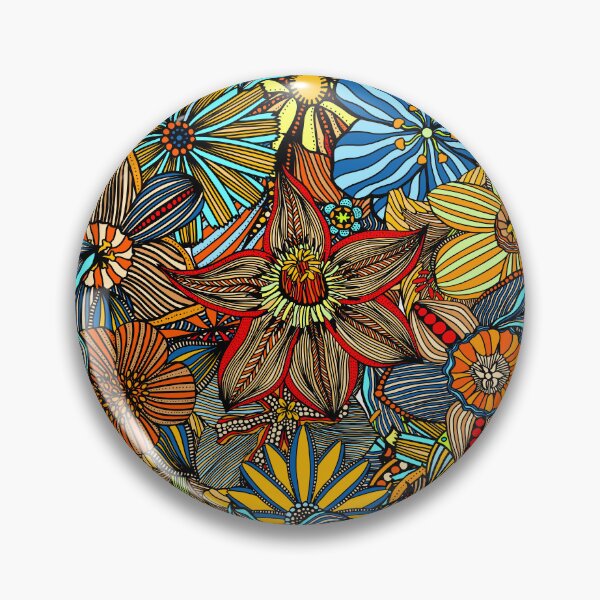 Item preview, Psychedelic Flowers designed and sold by Den Alman.
