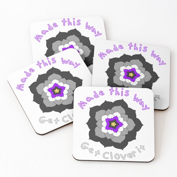 Item preview, Asexual Pride Flower designed and sold by LossCreator.