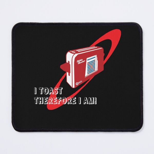 Item preview, Talkie Toaster I Toast therefore I am Dwarf Funny designed and sold by arrowroottees.