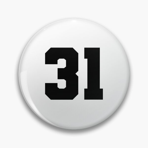Item preview, 31, thirty one, black, soccer league designed and sold by Numbers-Art.