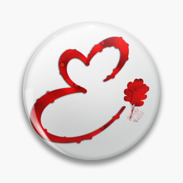 Item preview, Special For Valentine's Day - First Letter of Your Lover Name "E" designed and sold by KAEbrand.