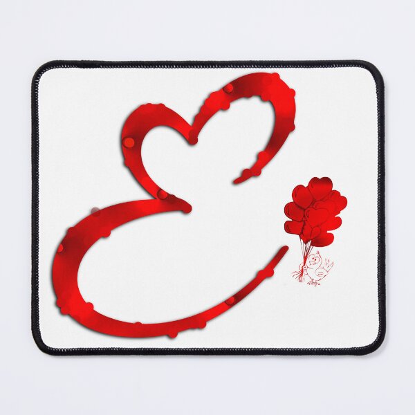 Item preview, Special For Valentine's Day - First Letter of Your Lover Name "E" designed and sold by KAEbrand.