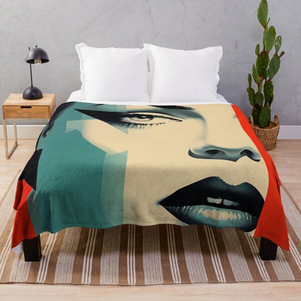 Item preview, Retro Futurism - Bold Female Pop Art Print designed and sold by pooshda.