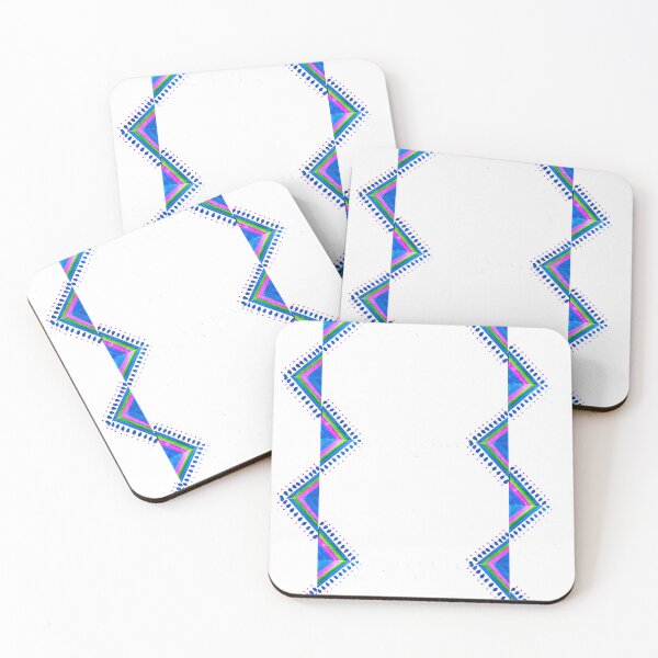 Item preview, stripes pattern design at corners designed and sold by TaarsDesigns.