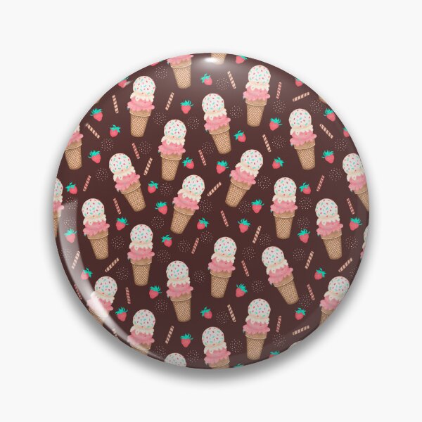 Item preview, Scoops and Sweets Smaller Scale Repeat Pattern designed and sold by Katie Stearns.