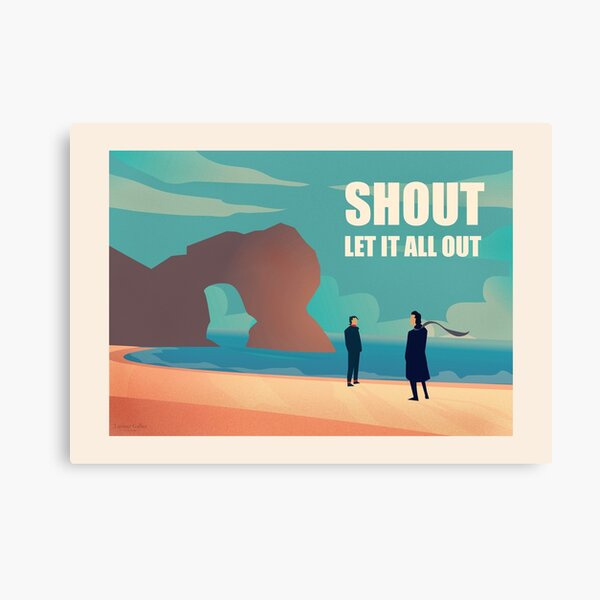 Tears for fears - Shout Canvas Print