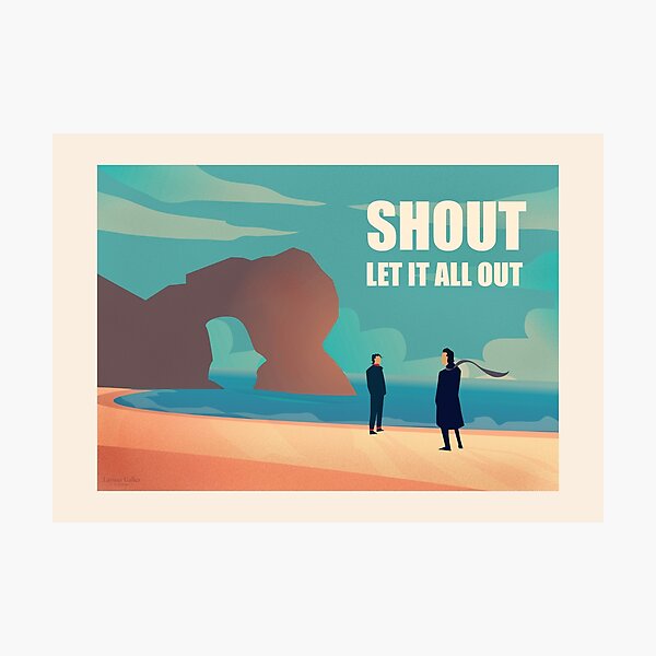Tears for fears - Shout Photographic Print