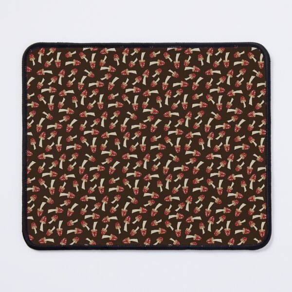Item preview, Forest Friends Mushrooms Seamless Pattern designed and sold by Cedarrue.