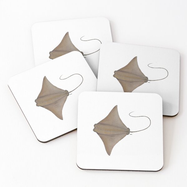 Item preview, Cownose Ray (Rhinoptera banasus) designed and sold by LeakyCanoeArt.