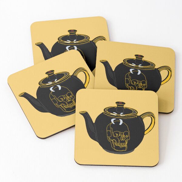 Item preview, skull teapot designed and sold by SaharBareket.
